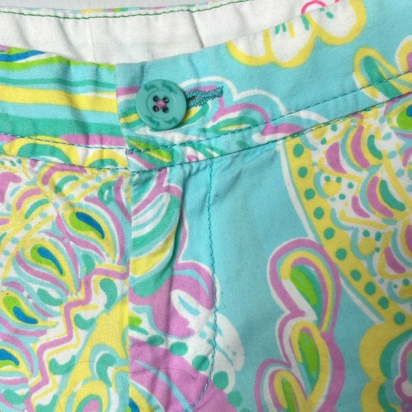 Lilly Pulitzer Buttercup Short in Shorley Blue Double Trouble - Picture 4 of 9